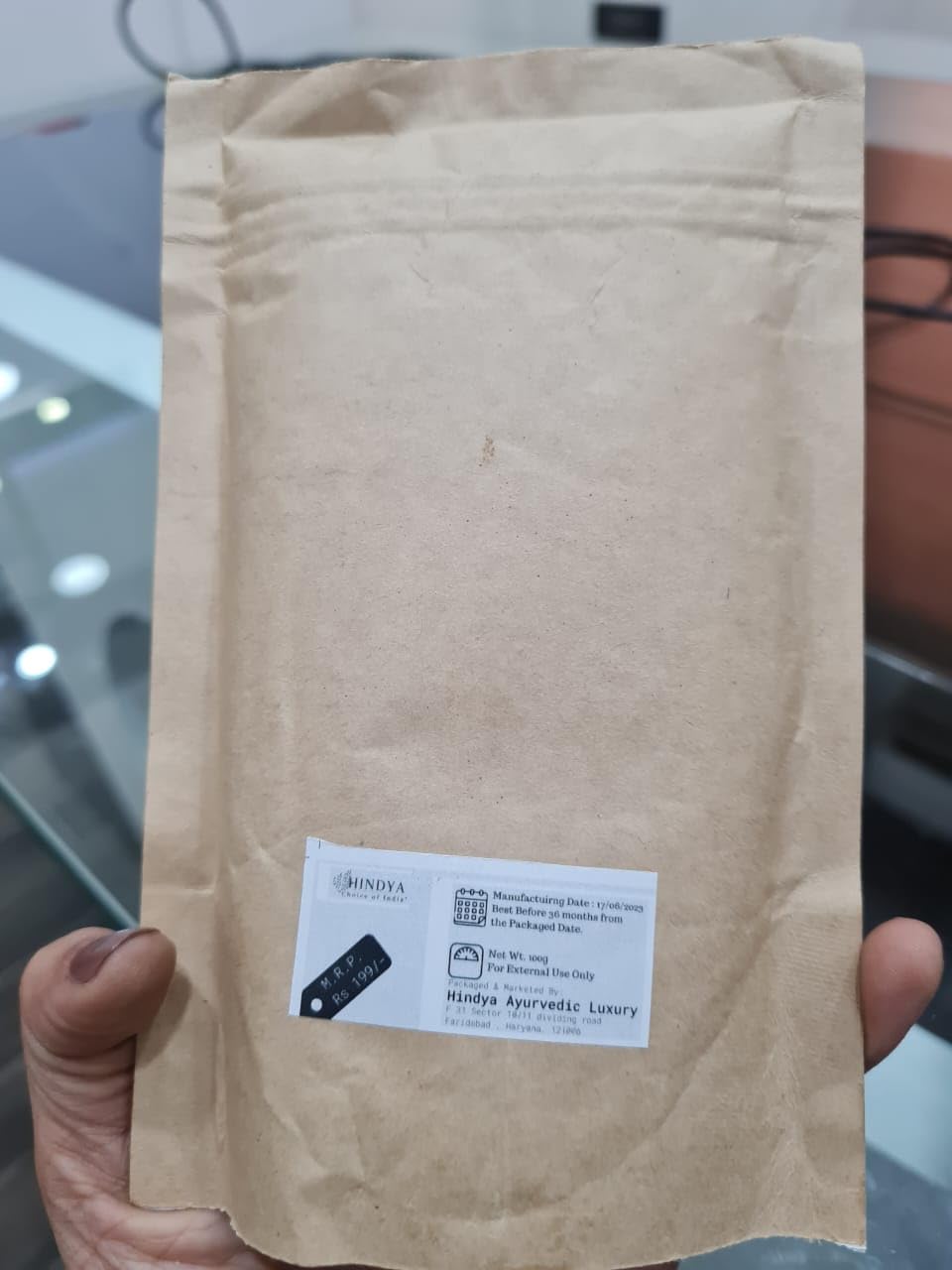 Shikakai Powder (Acacia Concinna) for Hair Care - Controls Hair Fall & Dandruff - 100g