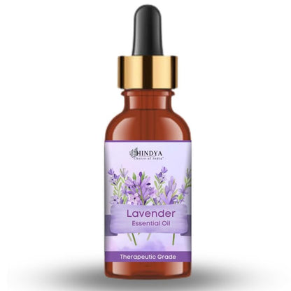 Lavender Essential Oil for Hair Growth & Relaxation - Ecocert Certified Organic - 15ml