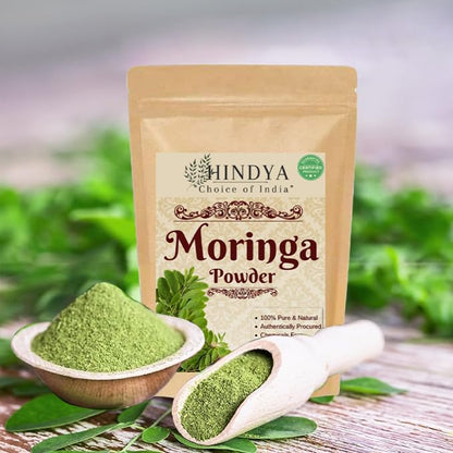 Organic Moringa Powder - Superfood for Immunity, Energy & Weight Loss - 100g