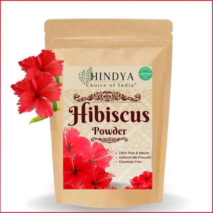 Organic Hibiscus Flower Powder - Hair & Skin Care - 100g