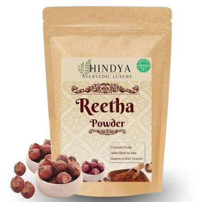 Reetha Powder (Soapnut) for Hair & Skin Care - 100g