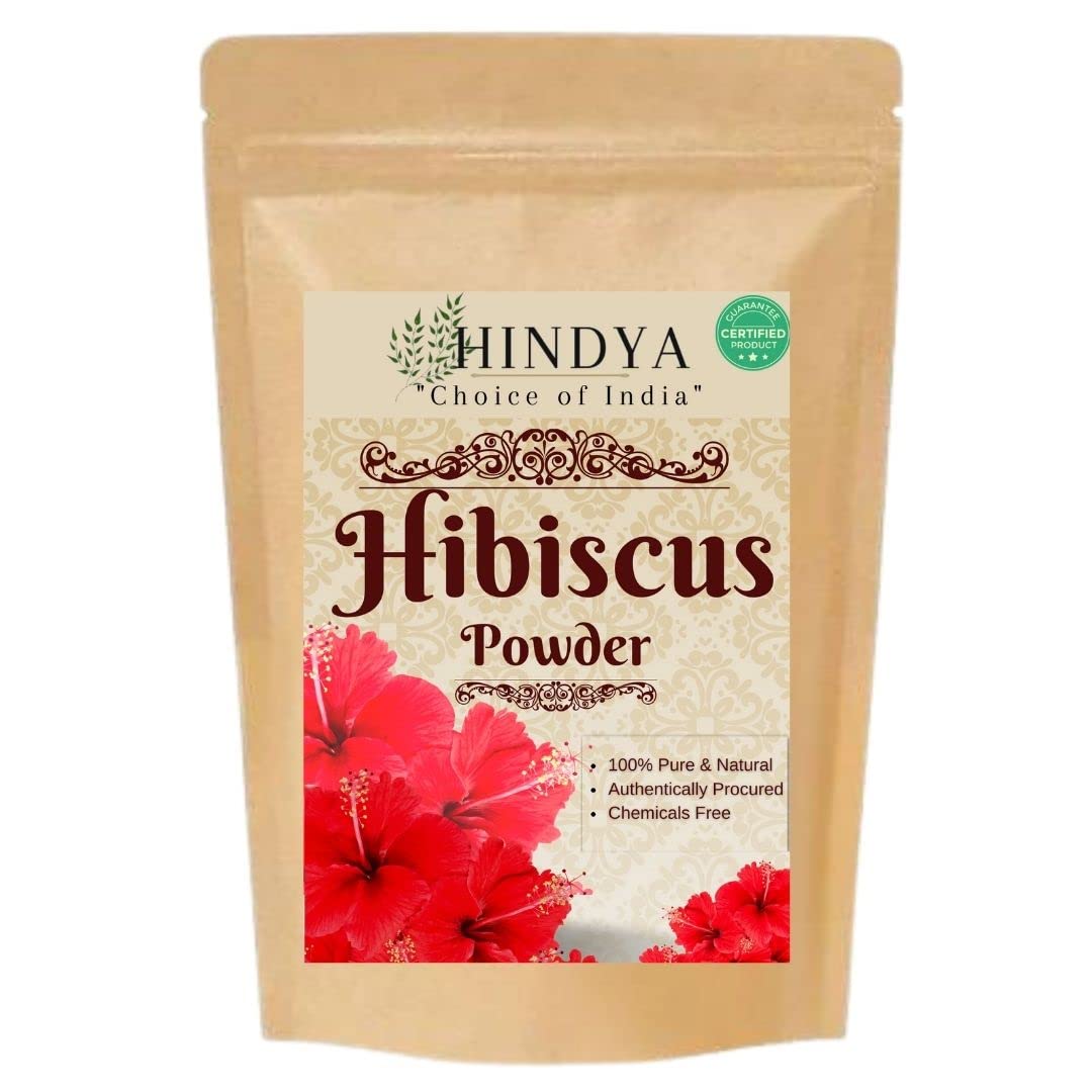 Organic Hibiscus Flower Powder - Hair & Skin Care - 100g