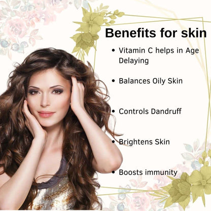 Orange Peel Powder for Skin - Face Pack for Tan Removal & Acne - 100g