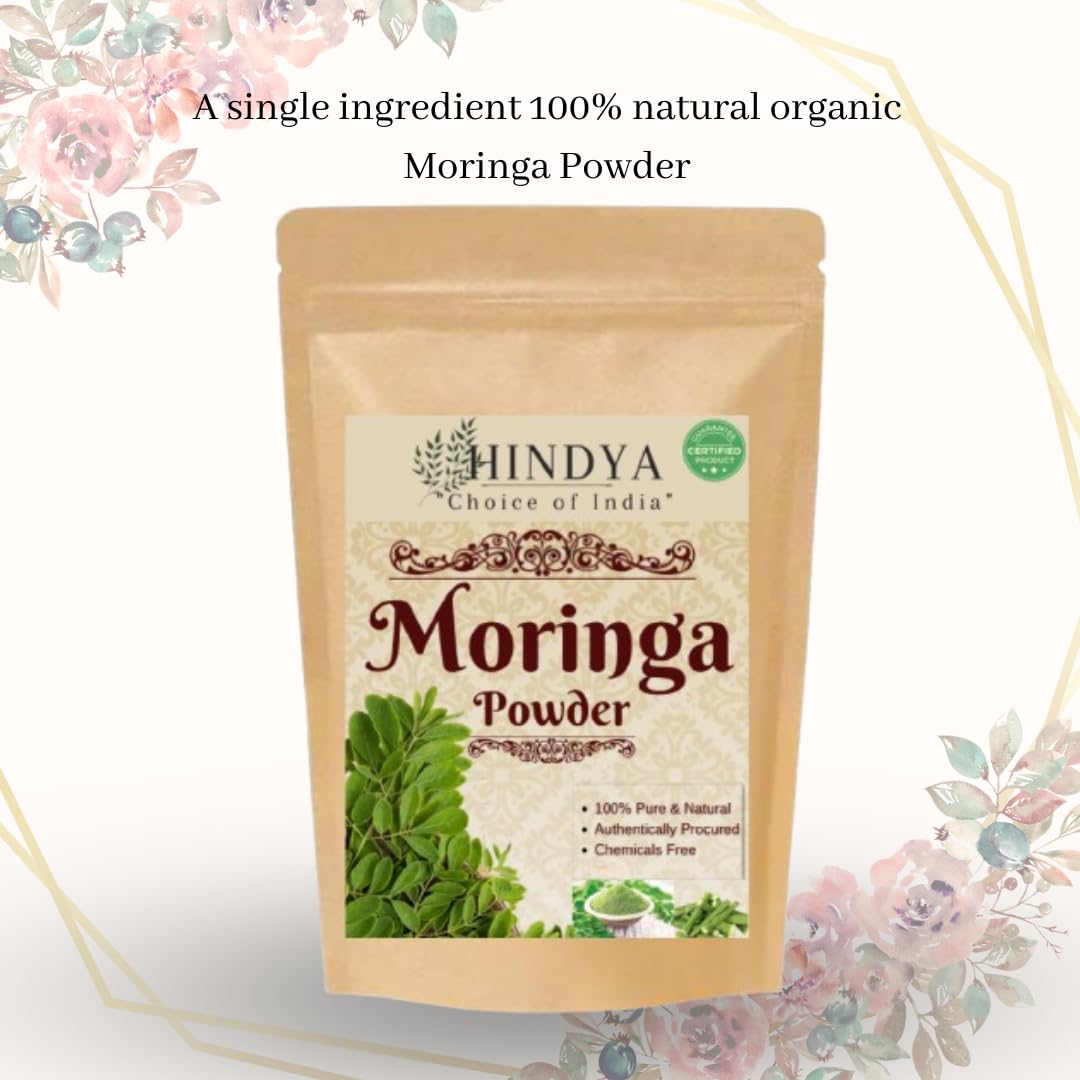 Organic Moringa Powder - Superfood for Immunity, Energy & Weight Loss - 100g