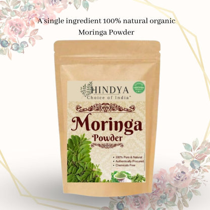 Organic Moringa Powder - Superfood for Immunity, Energy & Weight Loss - 100g