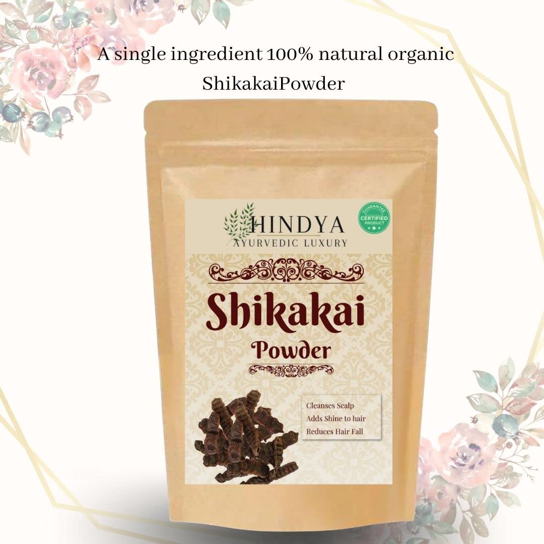 Shikakai Powder (Acacia Concinna) for Hair Care - Controls Hair Fall & Dandruff - 100g