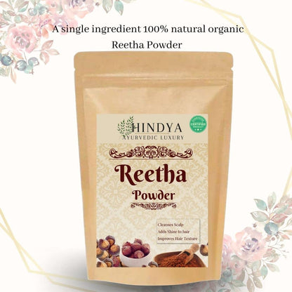 Reetha Powder (Soapnut) for Hair & Skin Care - 100g