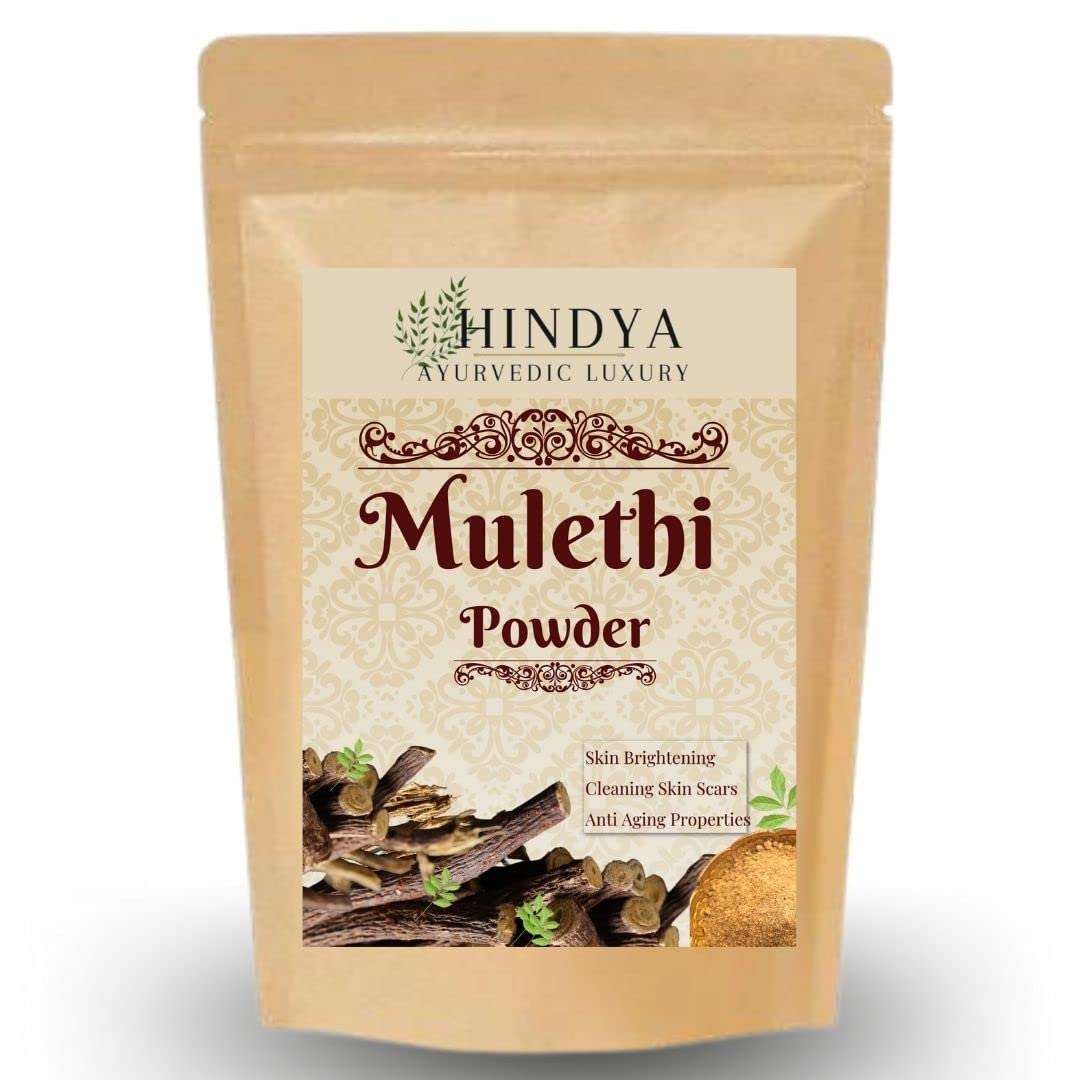 Organic Mulethi Powder - 100g | Face & Hair Care