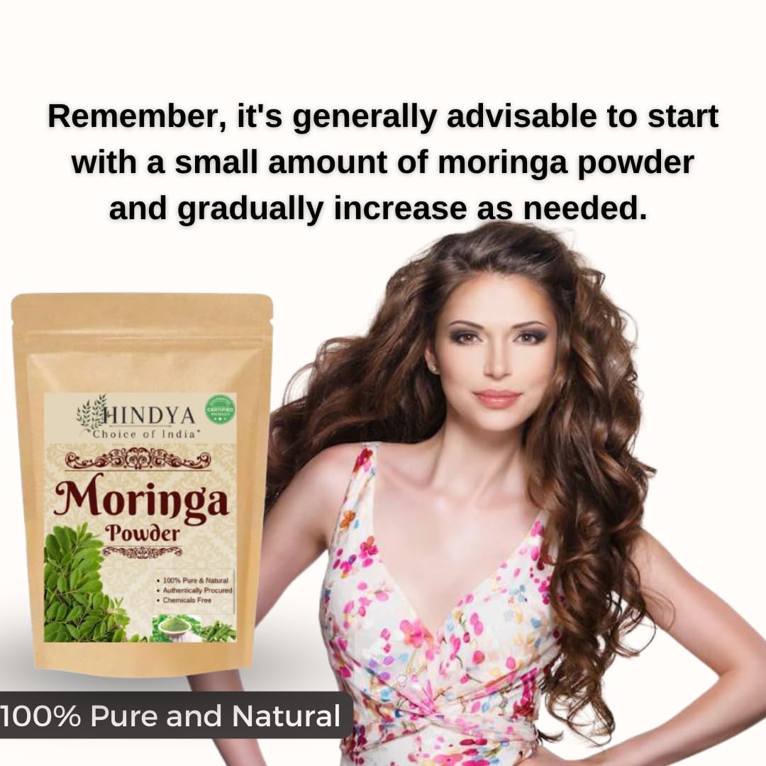 Organic Moringa Powder - Superfood for Immunity, Energy & Weight Loss - 100g