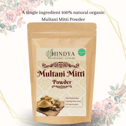 Multani Mitti Powder (Fuller's Earth) for Face, Skin & Hair - 100g