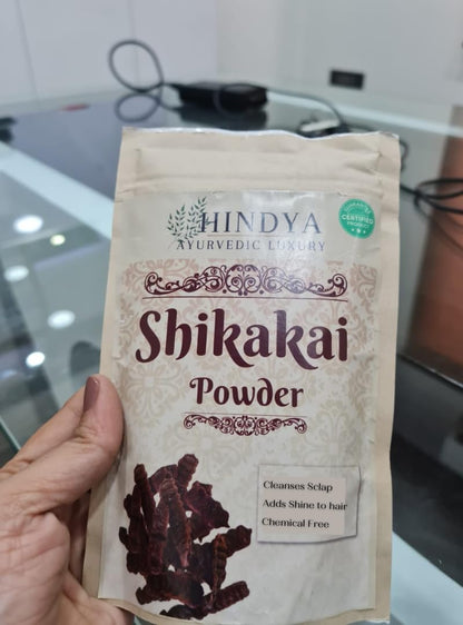 Shikakai Powder (Acacia Concinna) for Hair Care - Controls Hair Fall & Dandruff - 100g