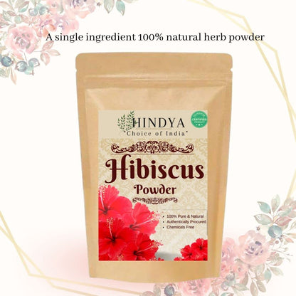 Organic Hibiscus Flower Powder - Hair & Skin Care - 100g